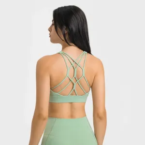 Medium Support Strappy Back Bra