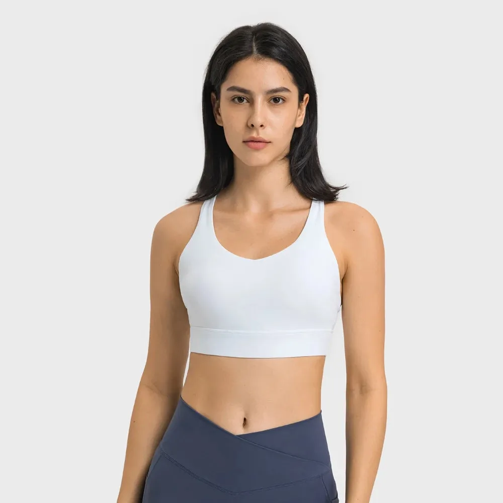 Medium Support Strappy Back Bra