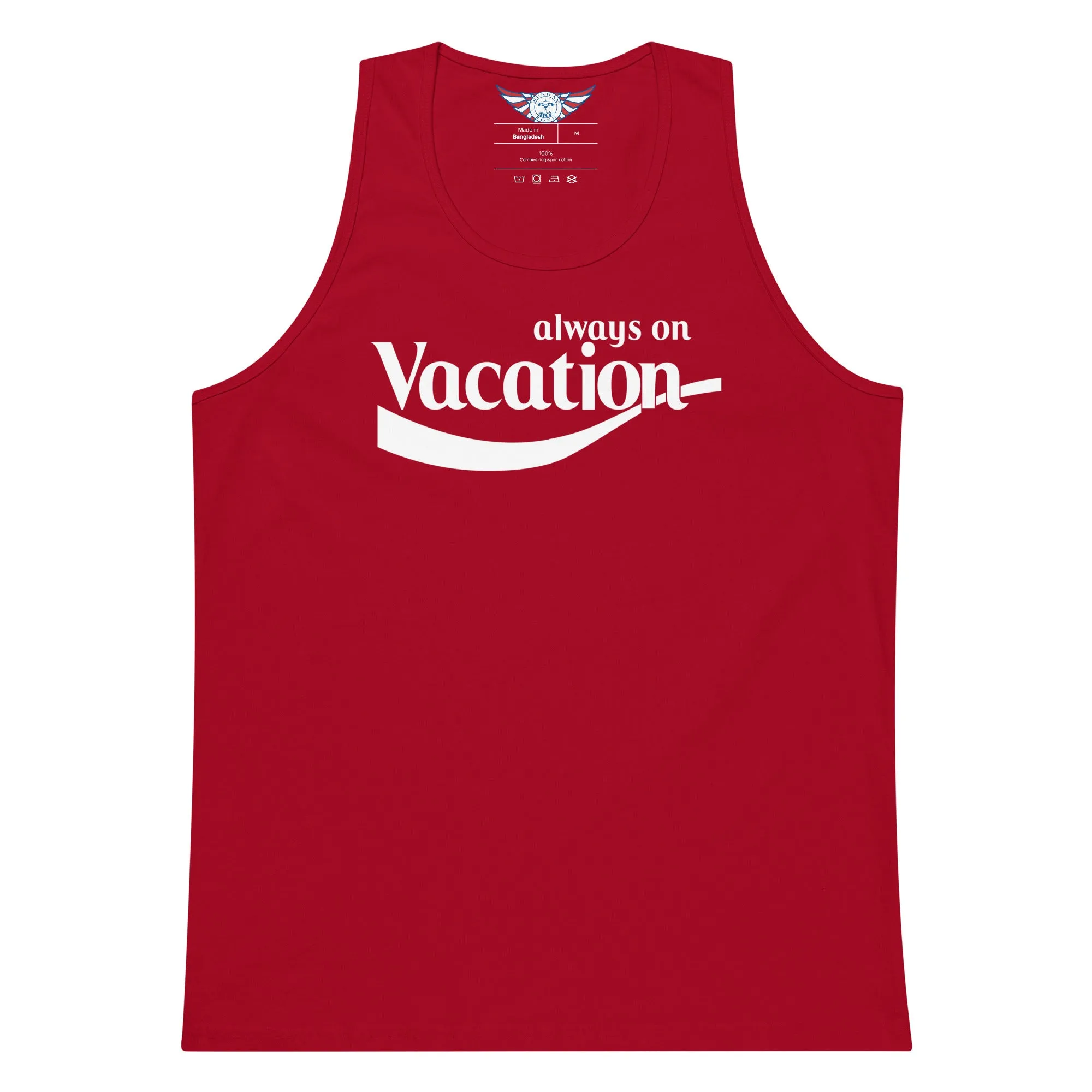 Men's "Always On Vacation" Tank Top