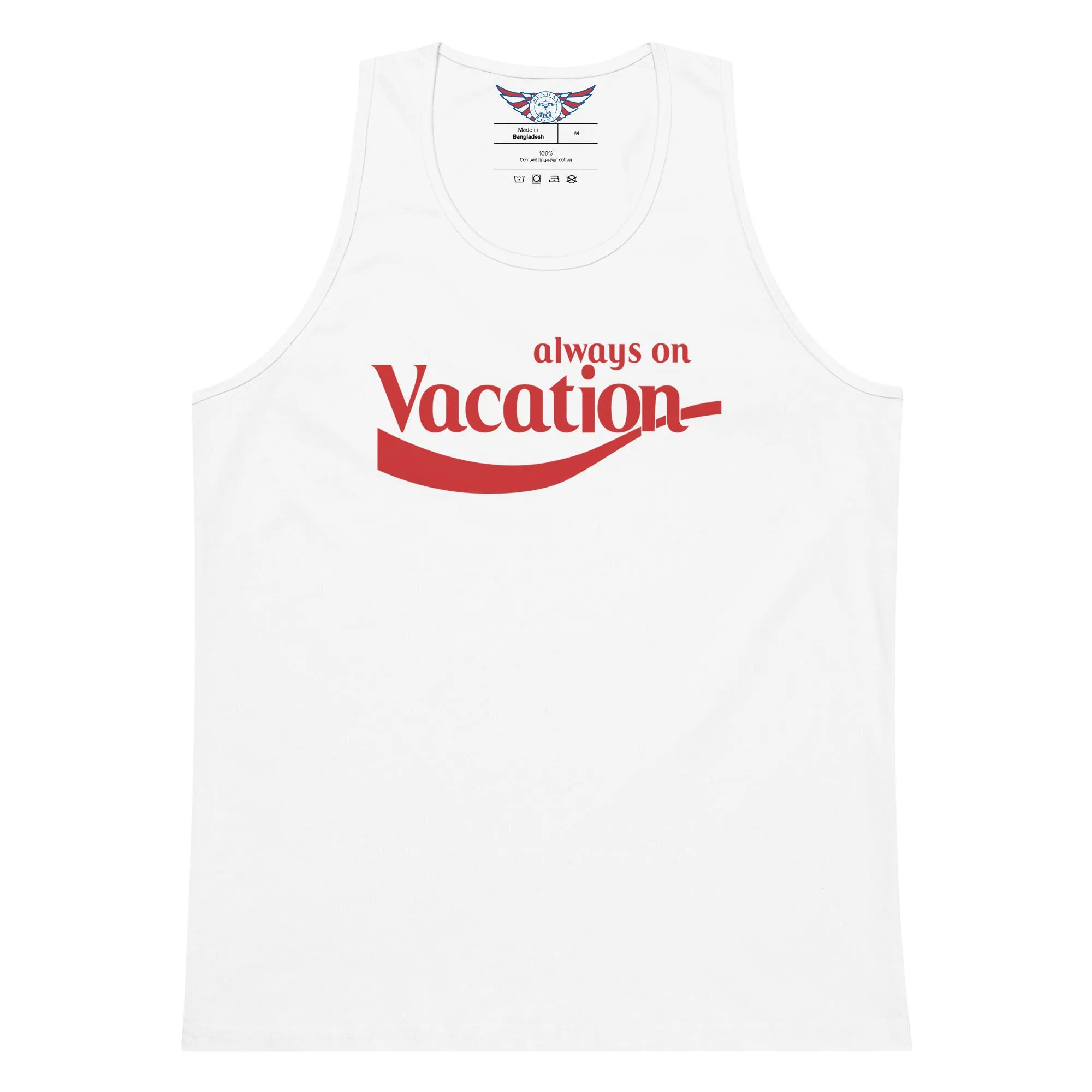 Men's "Always On Vacation" Tank Top