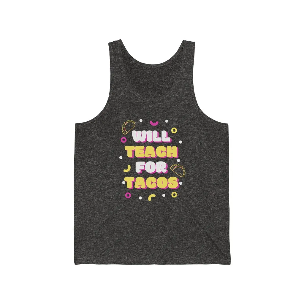 Men's "Tacos" Jersey Tank