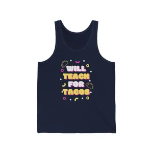 Men's "Tacos" Jersey Tank