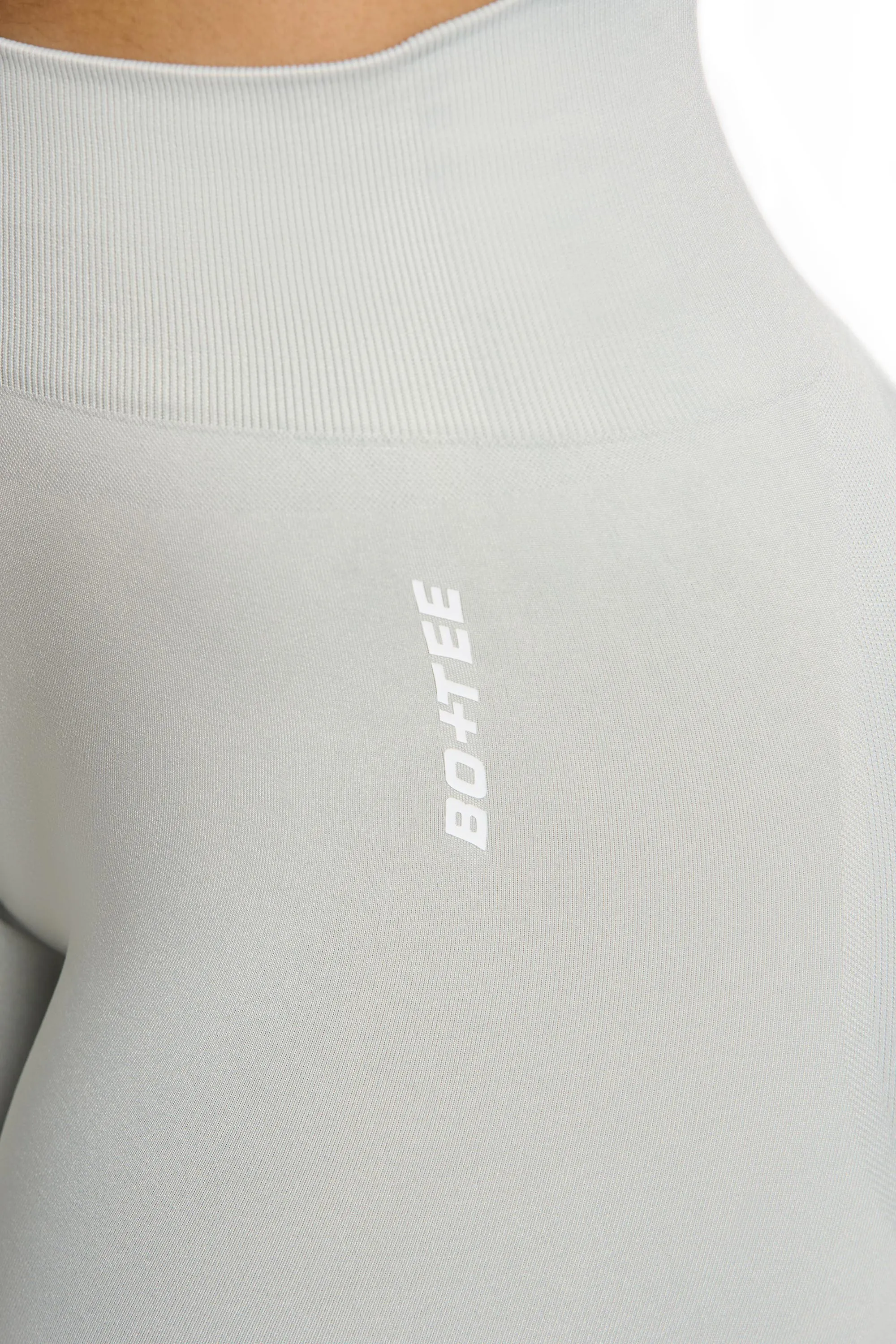 Motivation - High Waist Seamless Leggings in Grey