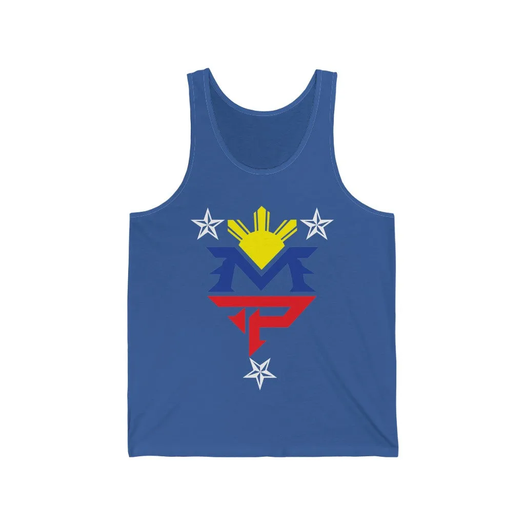 MP Pacquiao 3 STARS AND SUN Unisex Jersey Tank