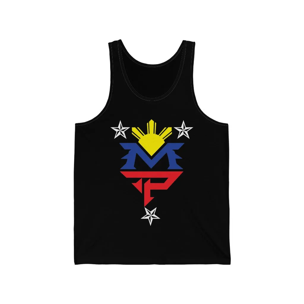 MP Pacquiao 3 STARS AND SUN Unisex Jersey Tank