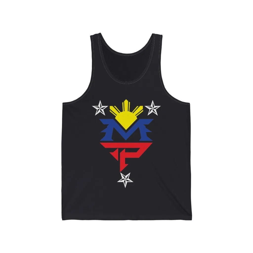 MP Pacquiao 3 STARS AND SUN Unisex Jersey Tank