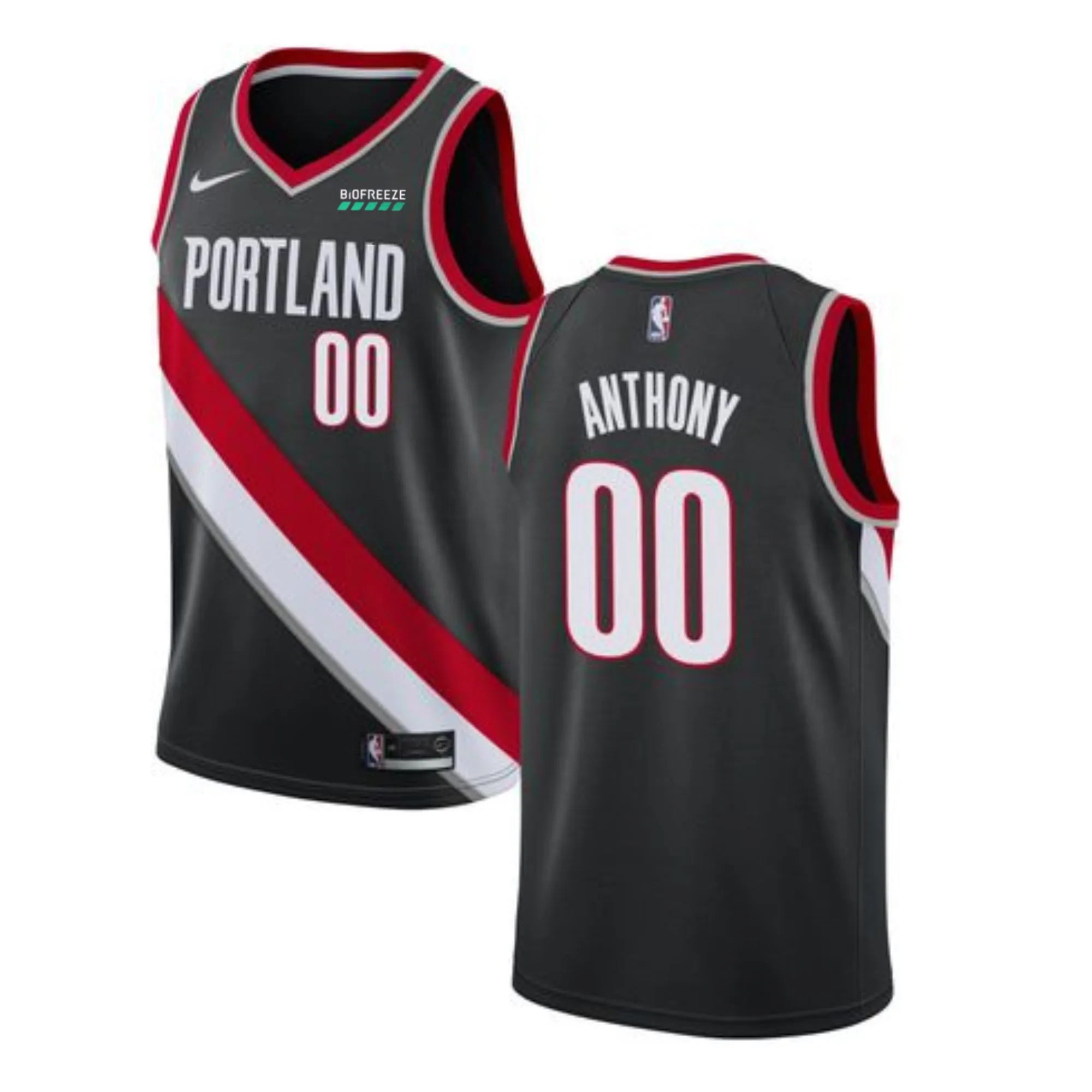 NBA Carmelo Anthony Portland Blazers 00 Jersey