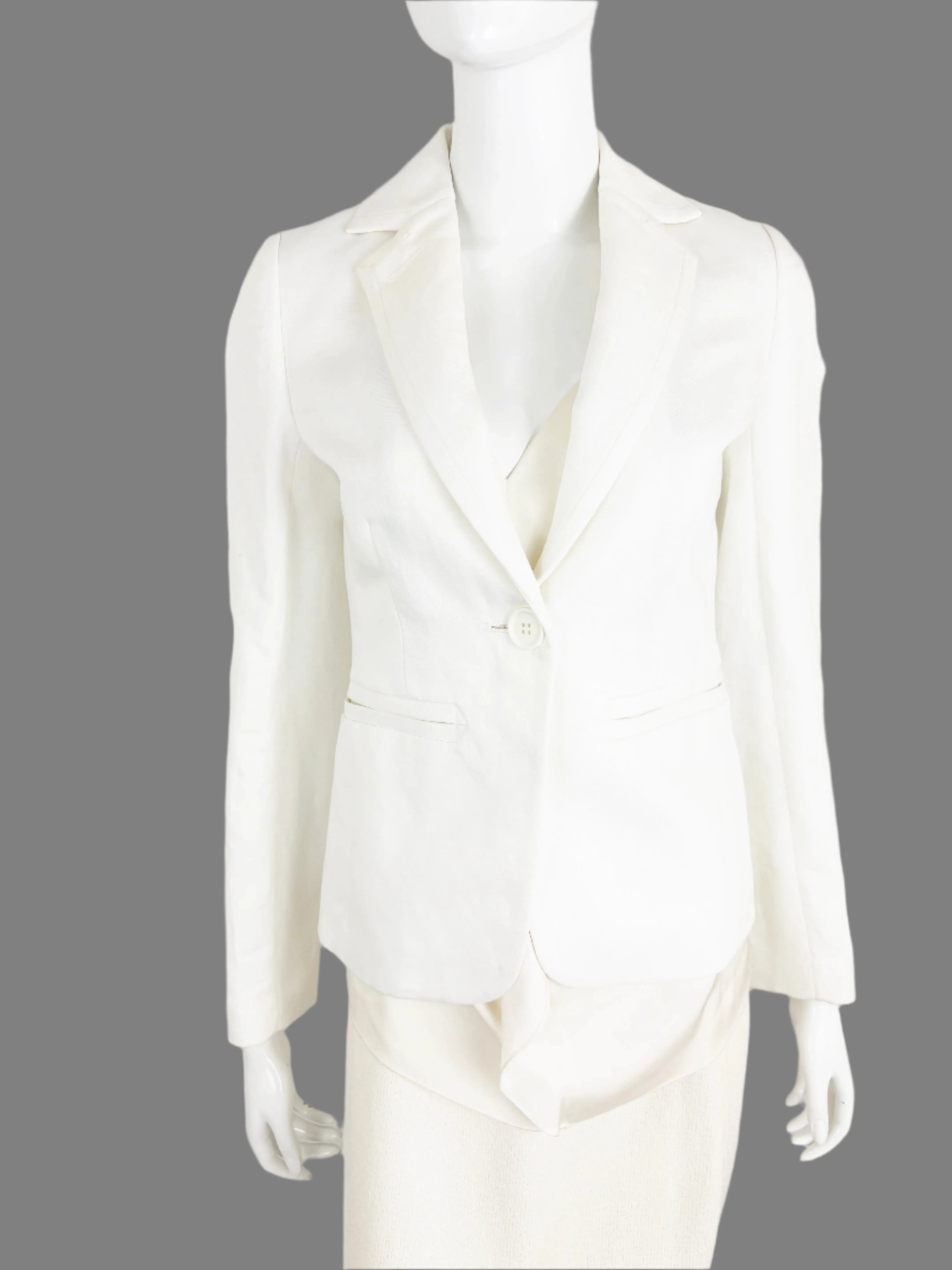 NEW L.K. BennettLinen Blazer Size 2