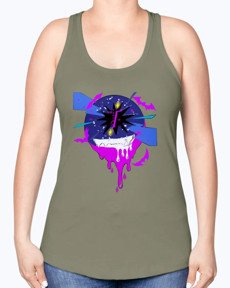 Next Level Ladies Racerback Tank PURPLE