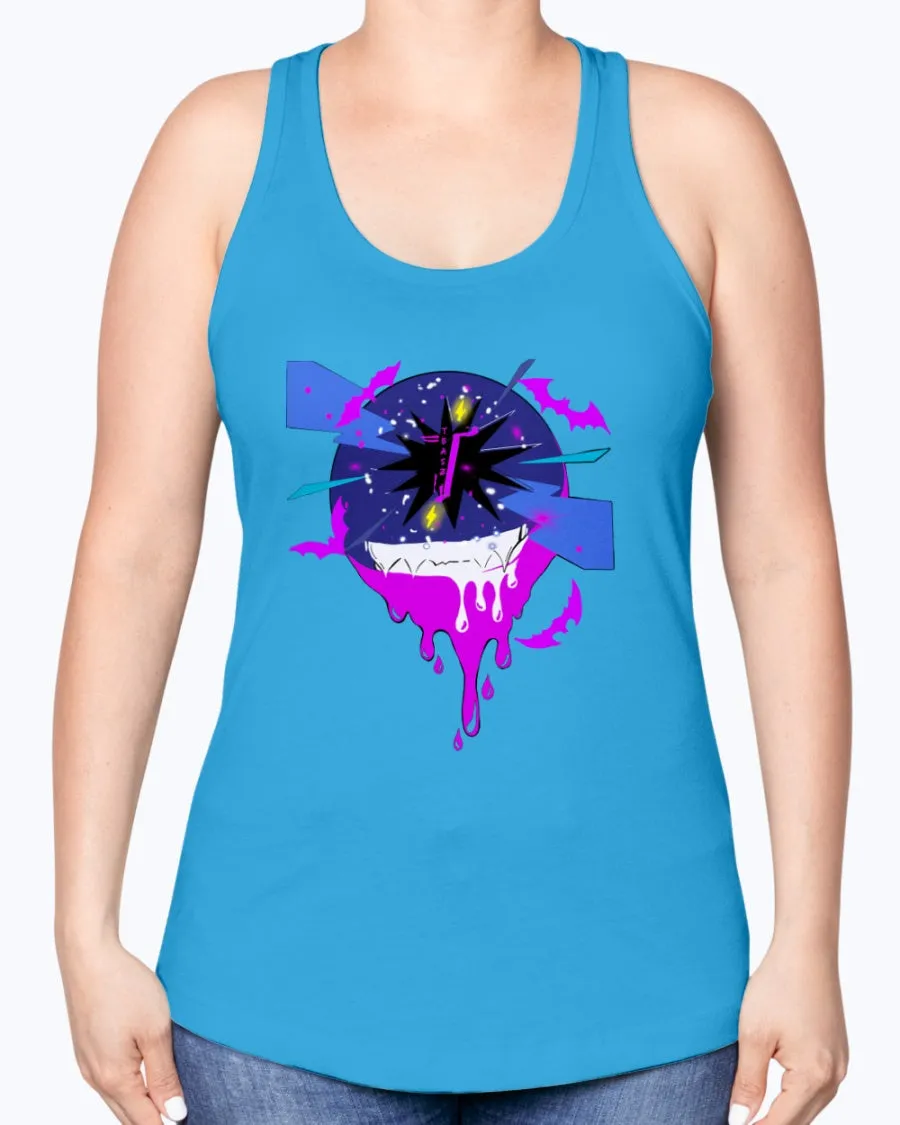 Next Level Ladies Racerback Tank PURPLE