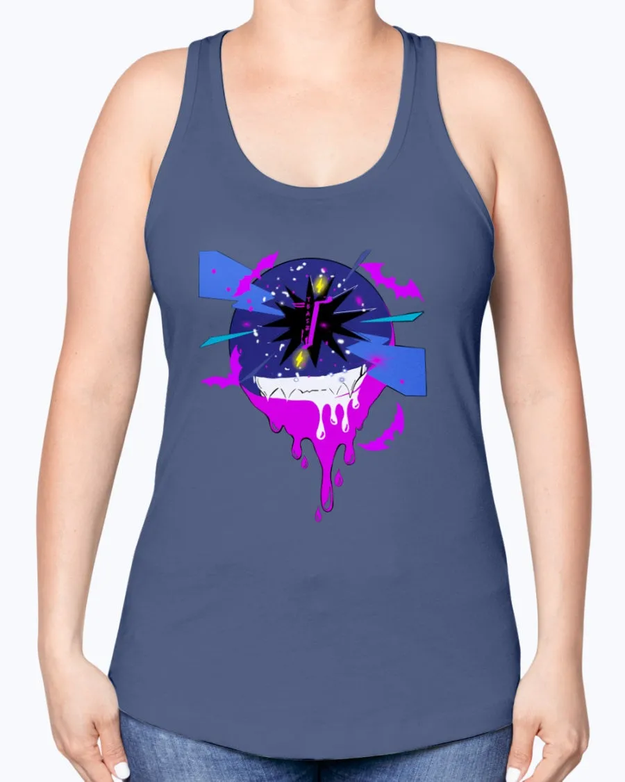 Next Level Ladies Racerback Tank PURPLE