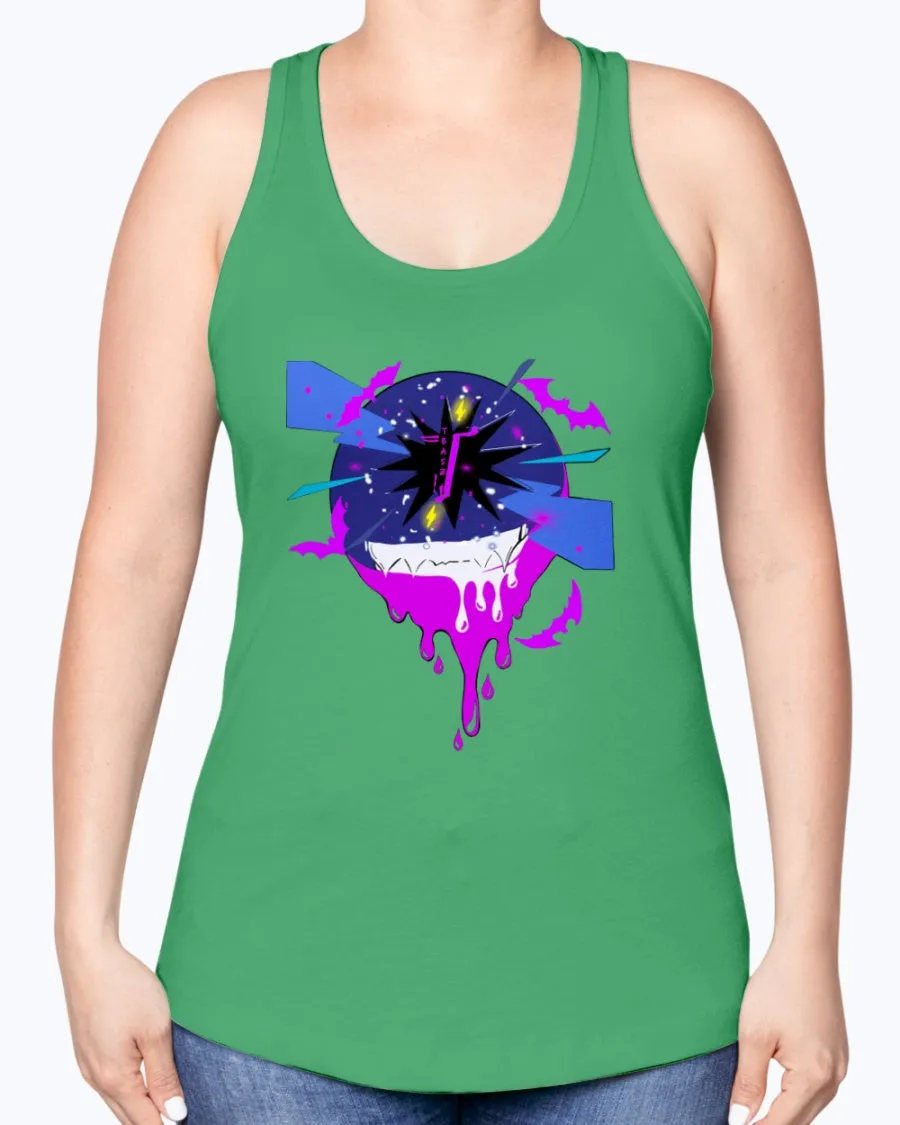 Next Level Ladies Racerback Tank PURPLE