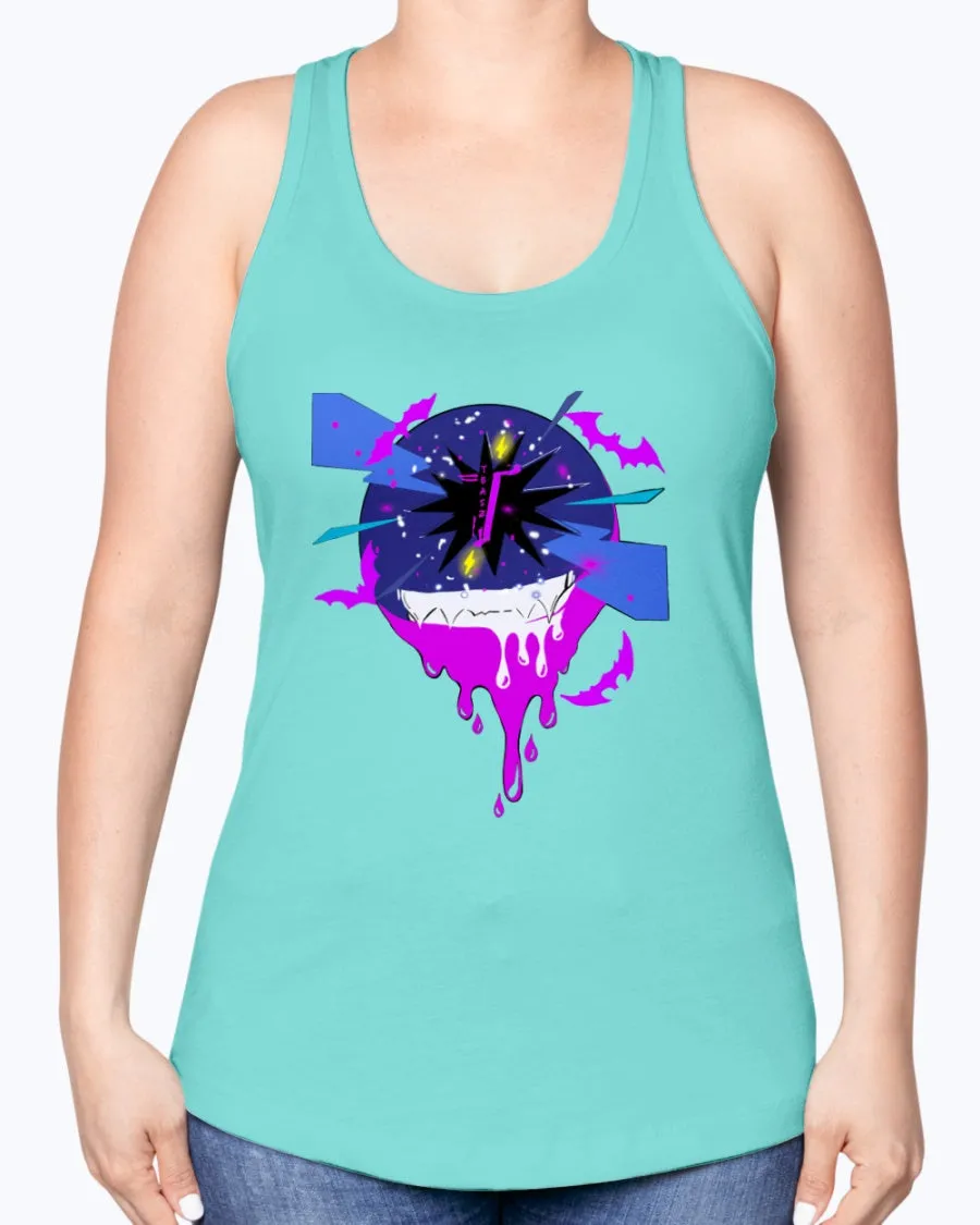 Next Level Ladies Racerback Tank PURPLE