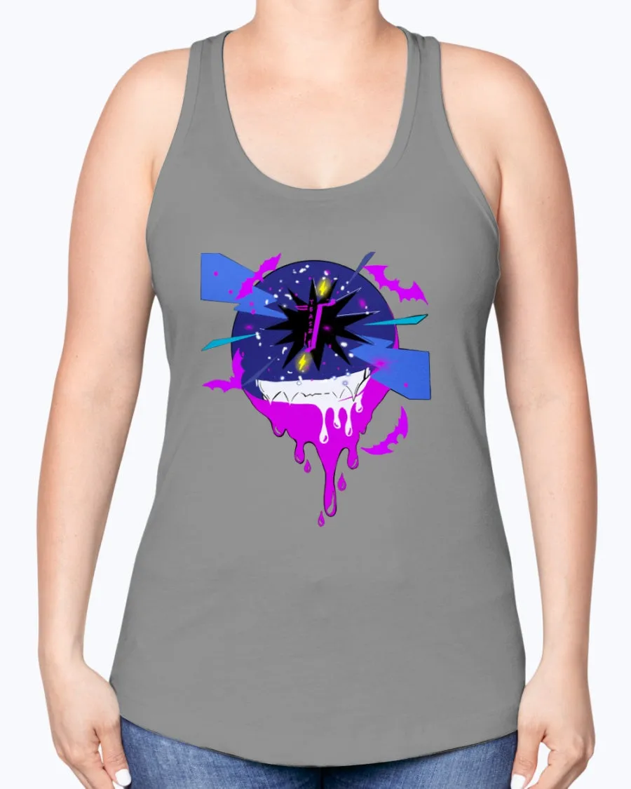 Next Level Ladies Racerback Tank PURPLE