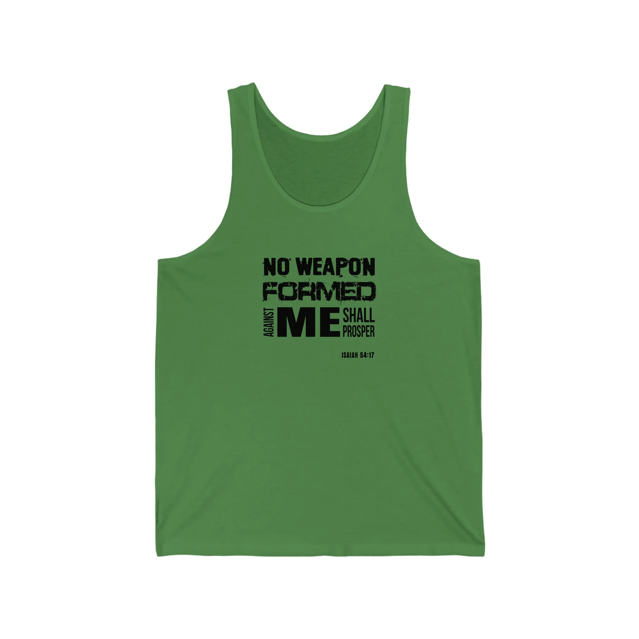 No Weapon Men’s Unisex Jersey Tank