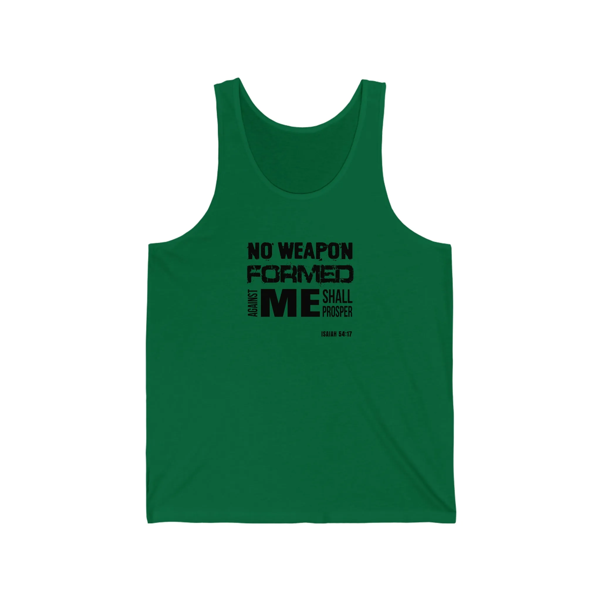 No Weapon Men’s Unisex Jersey Tank