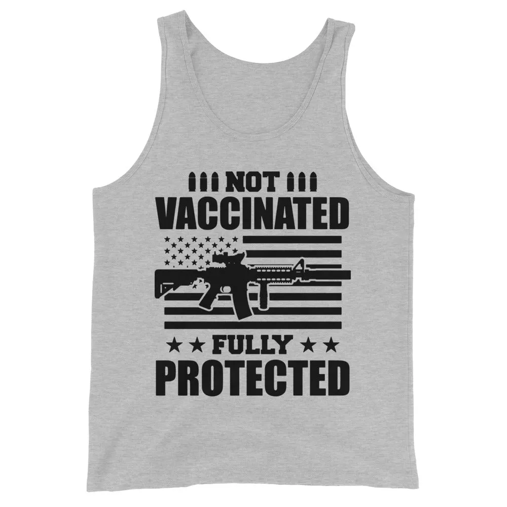 Not Vaccinated fully protected Unisex Tank Top