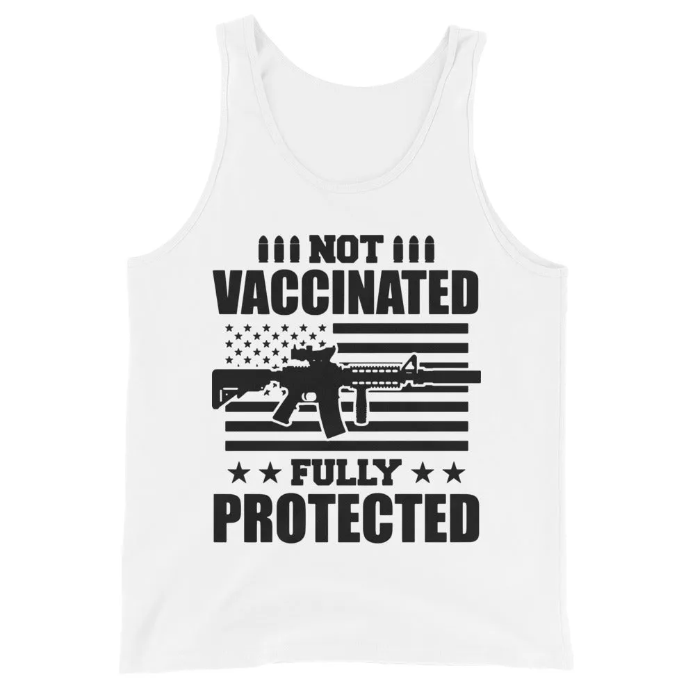 Not Vaccinated fully protected Unisex Tank Top