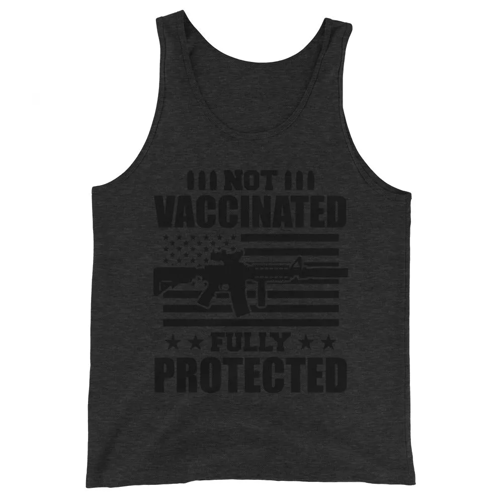 Not Vaccinated fully protected Unisex Tank Top