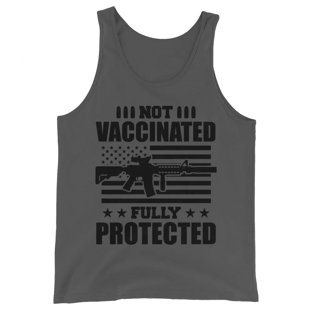 Not Vaccinated fully protected Unisex Tank Top