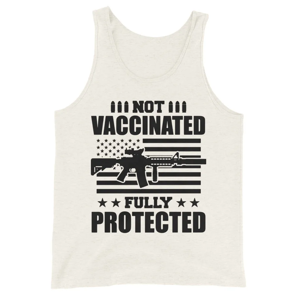 Not Vaccinated fully protected Unisex Tank Top