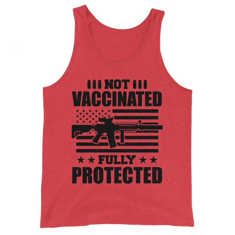 Not Vaccinated fully protected Unisex Tank Top