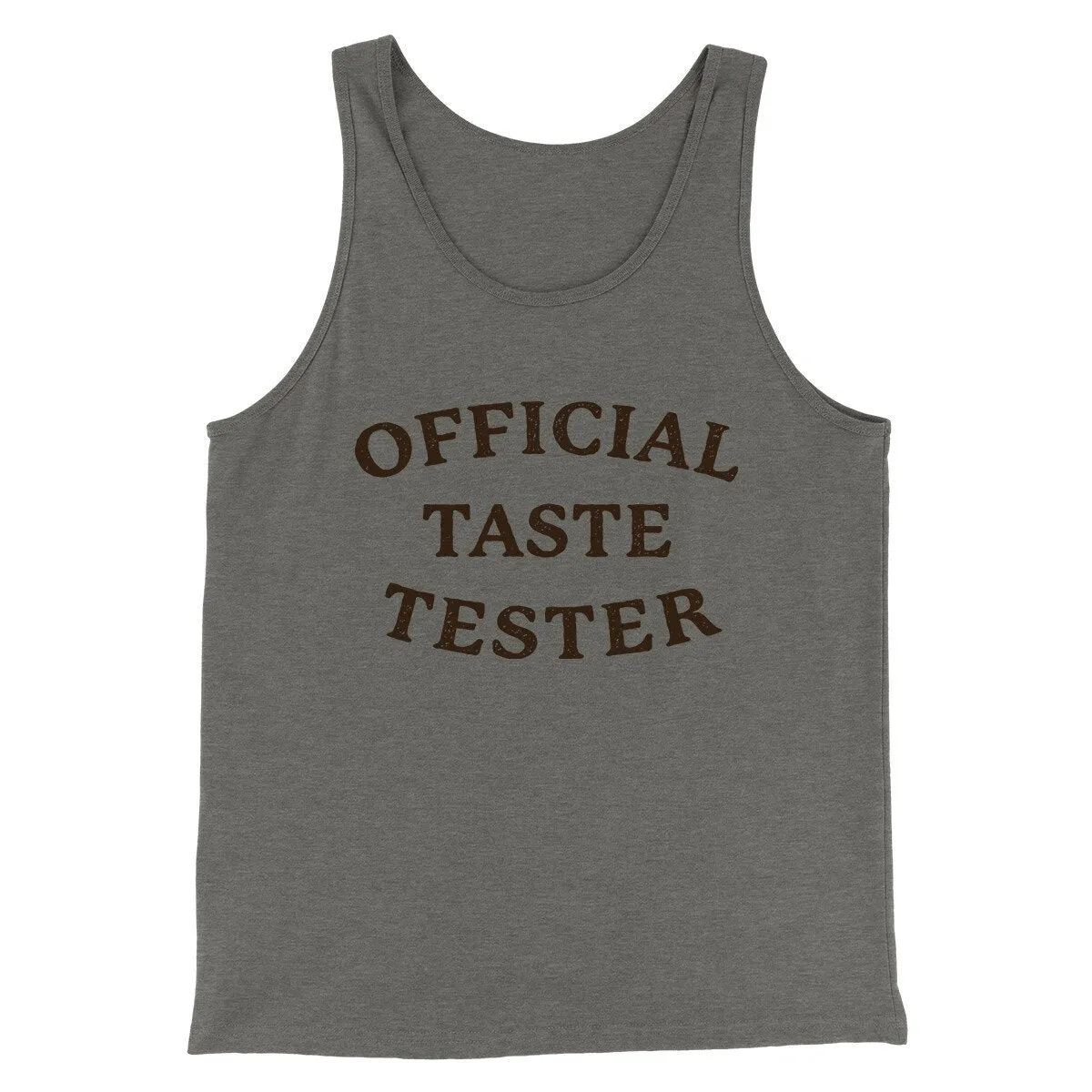 Official Taste Tester Funny Thanksgiving Men/Unisex Tank Top