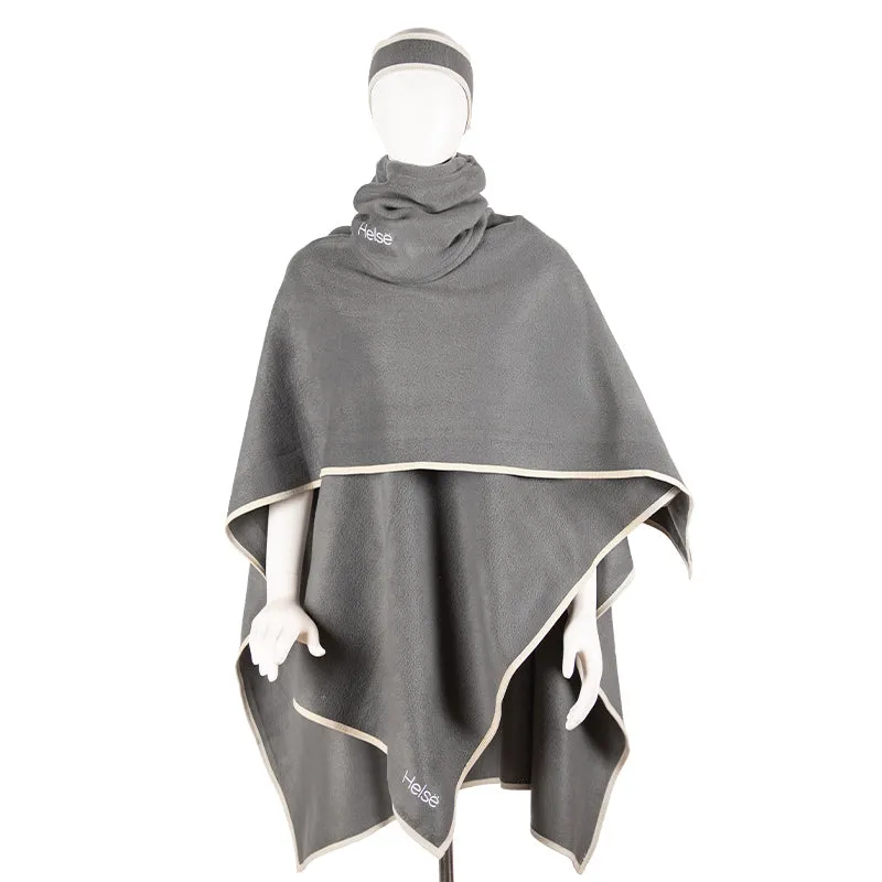 Paquete de poncho   bufanda multiusos   orejeras