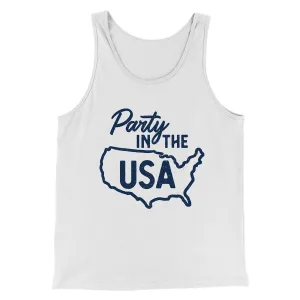 Party in the USA Men/Unisex Tank Top