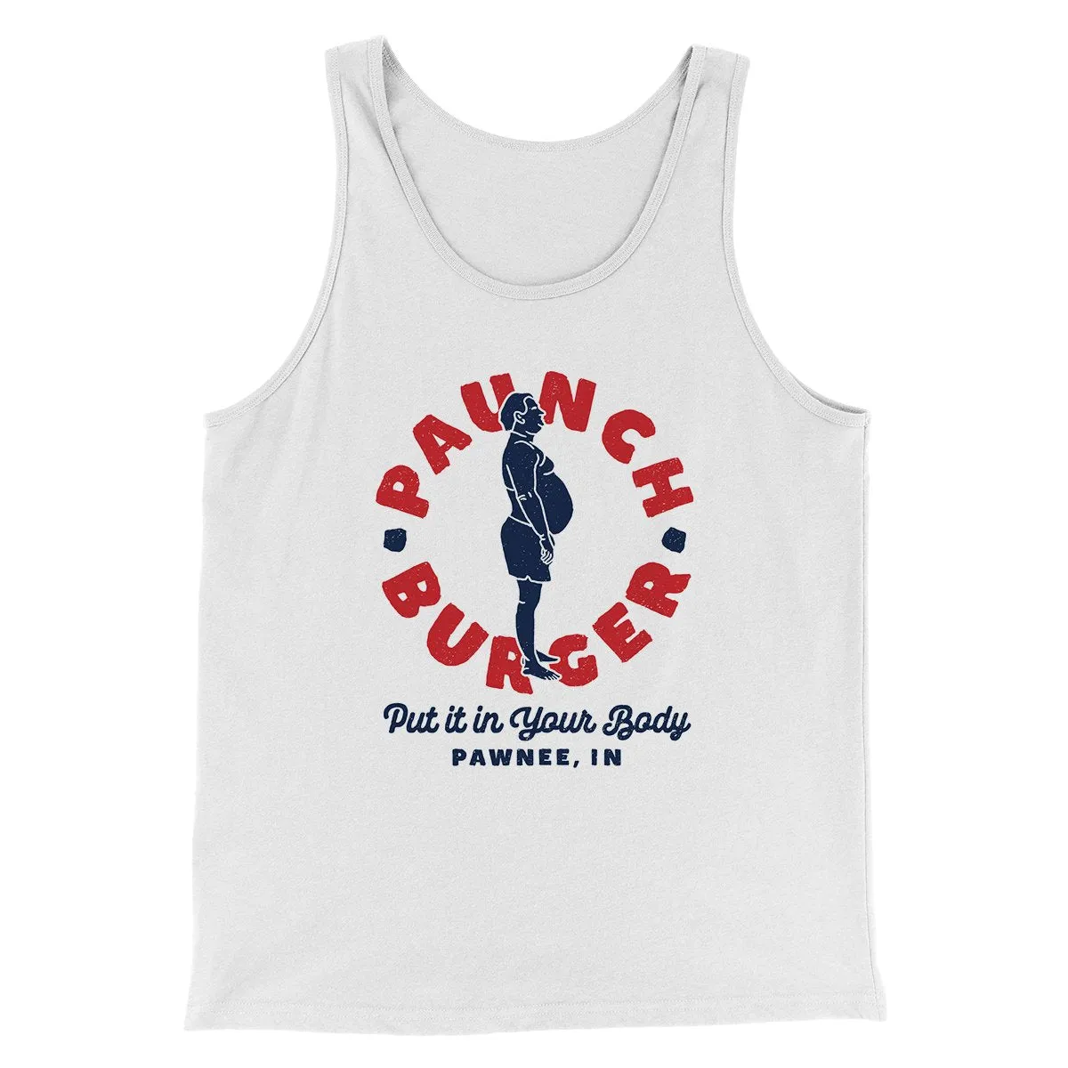 Paunch Burger Men/Unisex Tank Top