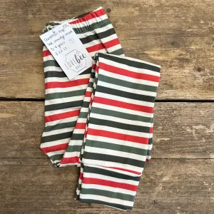 Perfectly Imperfect #2   #3 | Christmas Stripe Slim Leggings | 5-6 Years