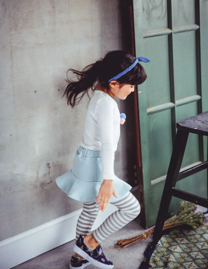 Pom-Pom Pear Blouse White