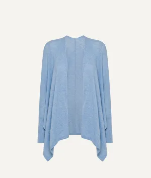 Poncho with Sleeves in Cashmere