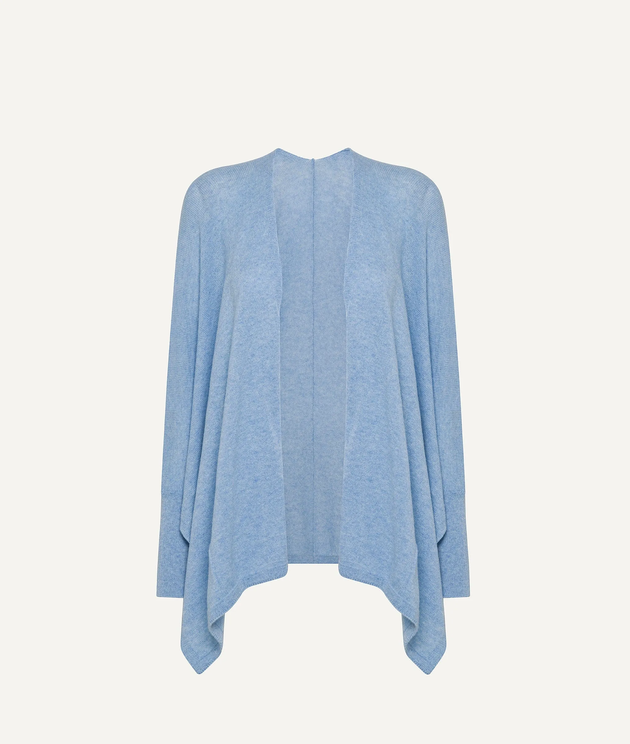 Poncho with Sleeves in Cashmere