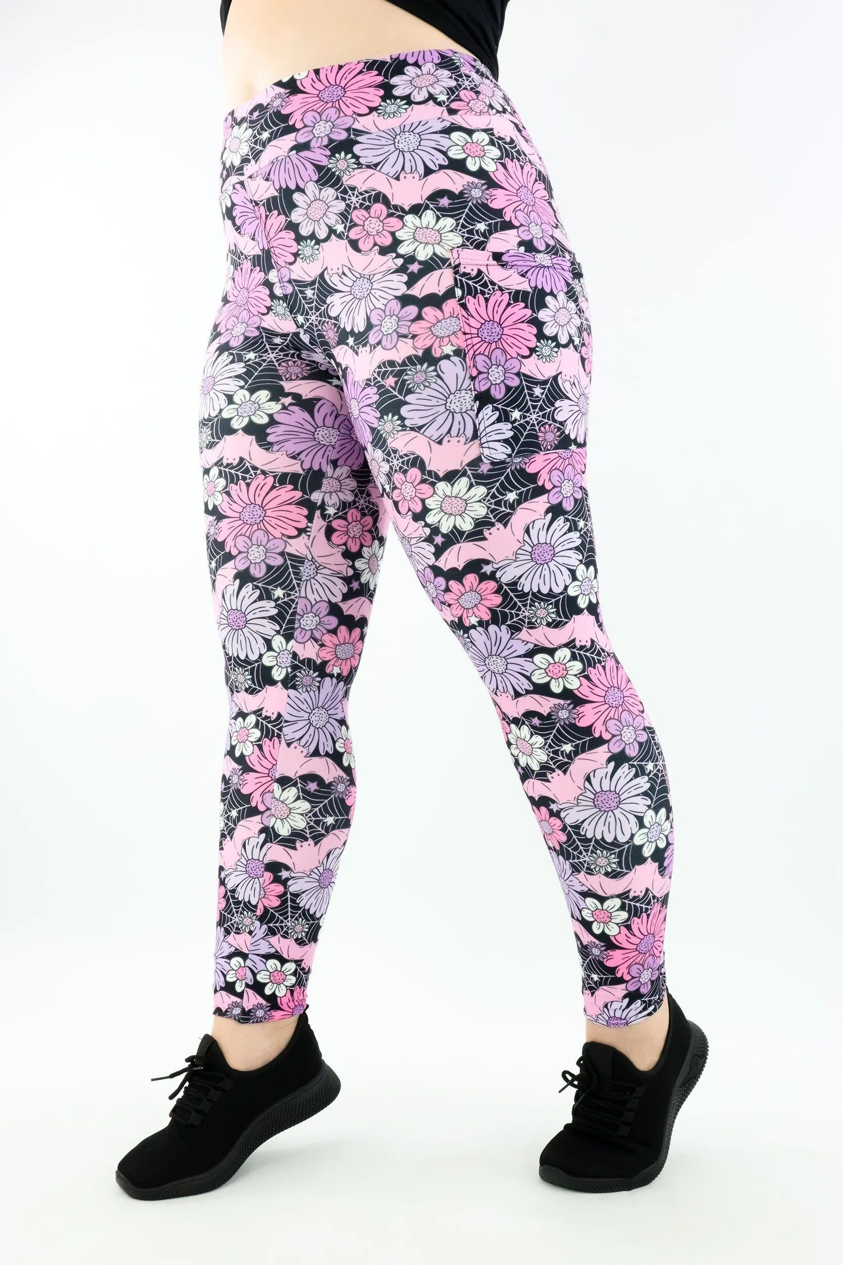 Pretty Scary - Casual - Regular Full Leggings - Pockets