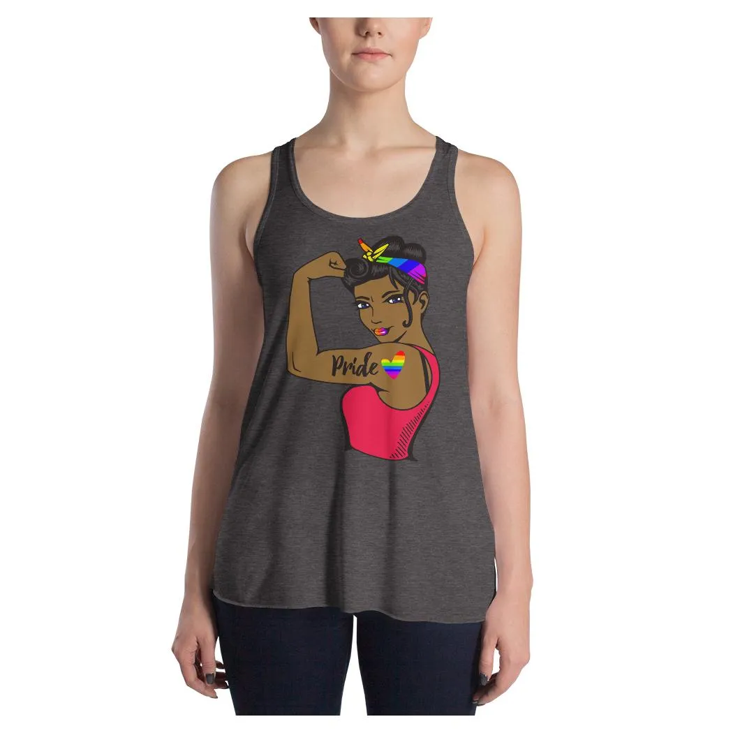 Prideful Rosie Racerback Tank (AA)