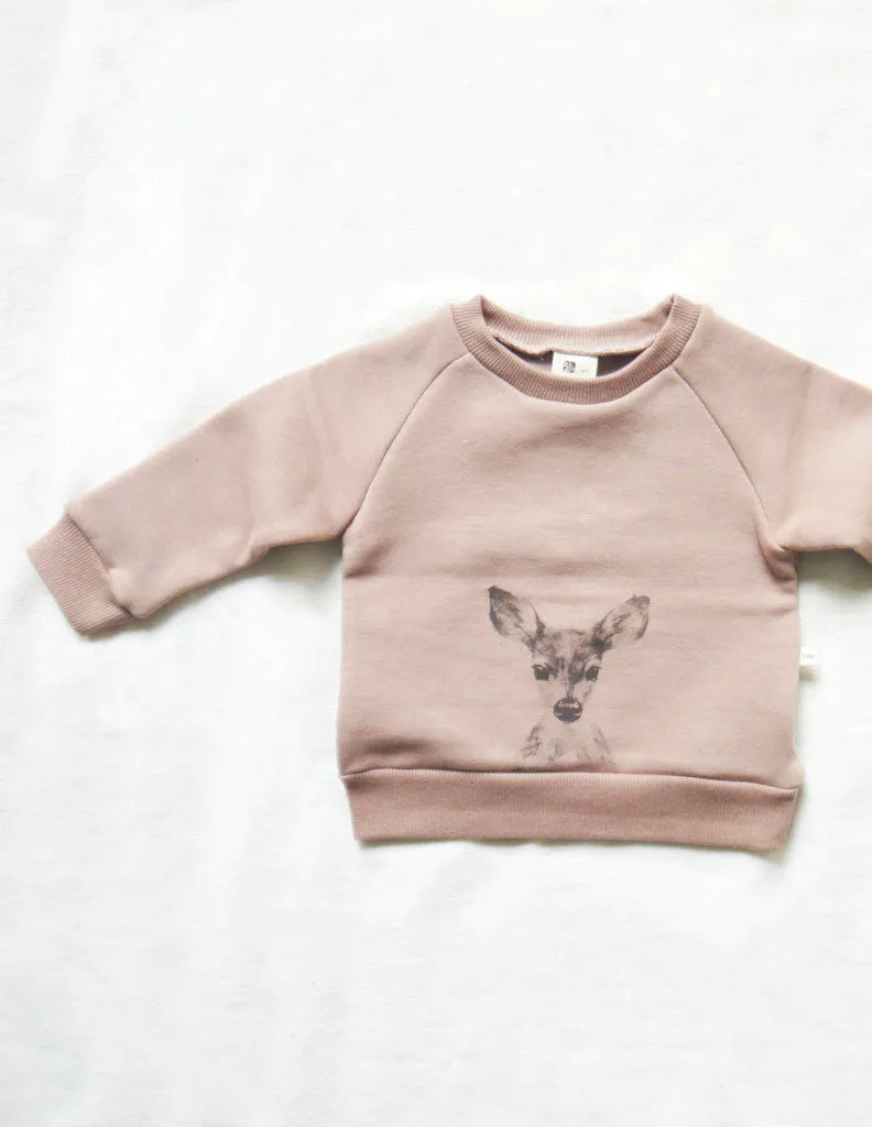 Printed Deer Jumper