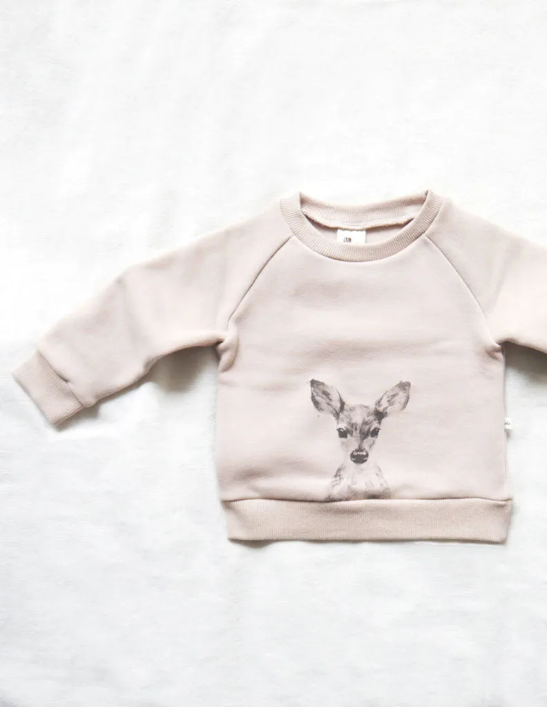 Printed Deer Jumper