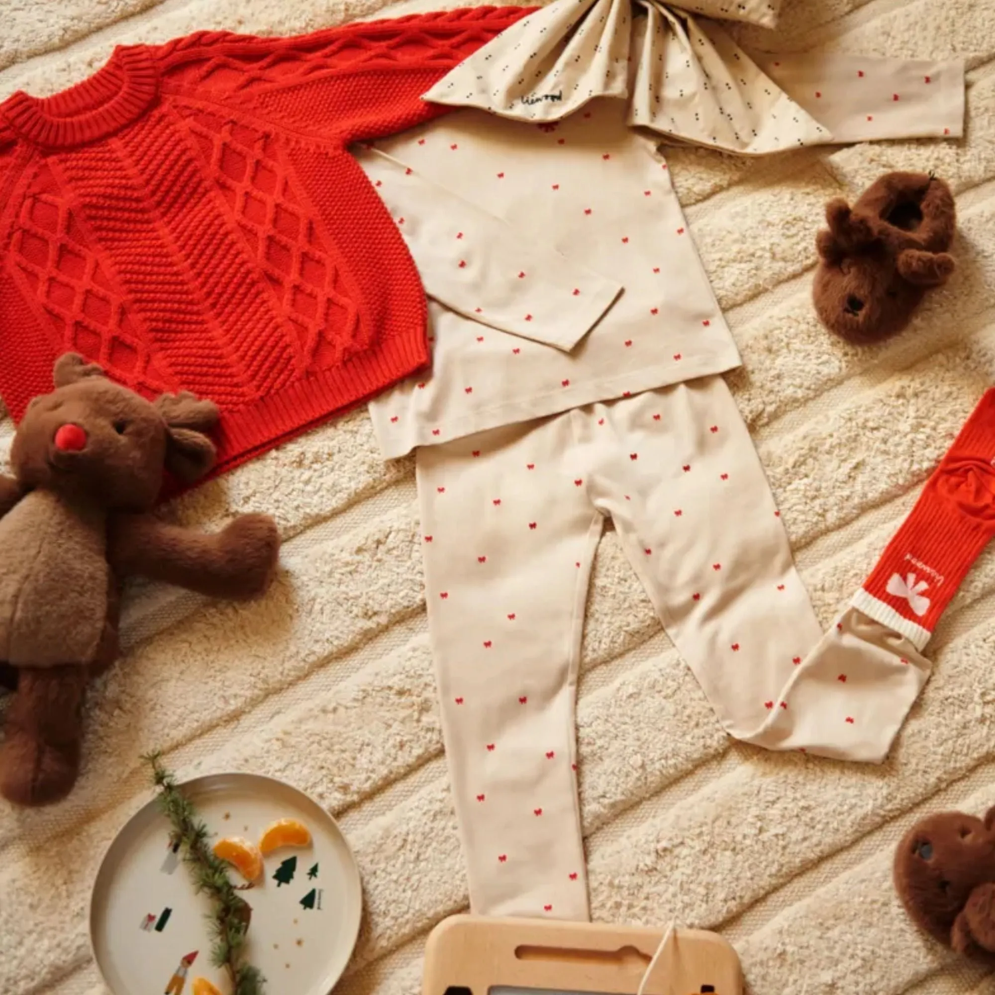 Printed Leggings aus Bio-Baumwolle GOTS Modell: Marie