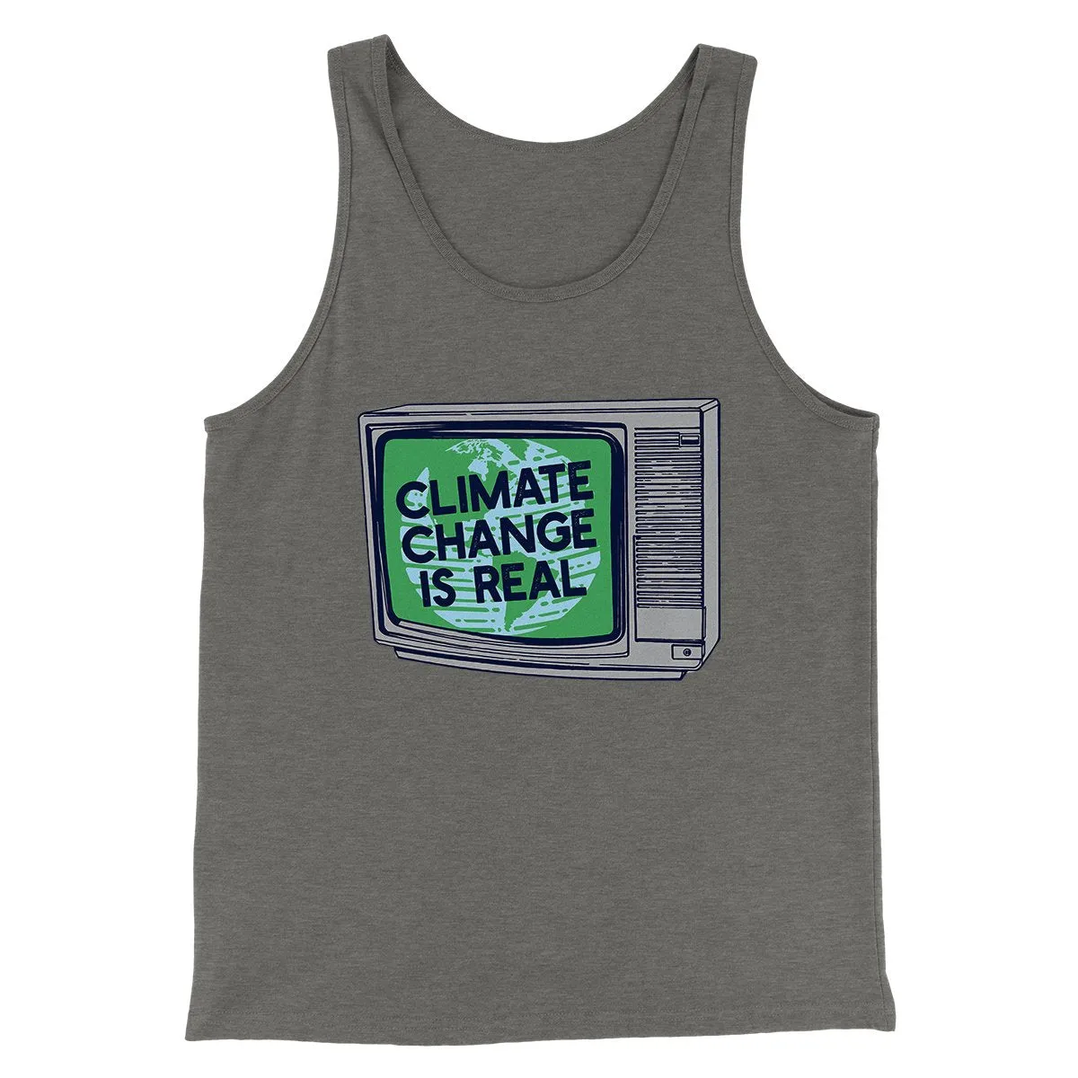 PSA: Climate Change is Real Men/Unisex Tank Top