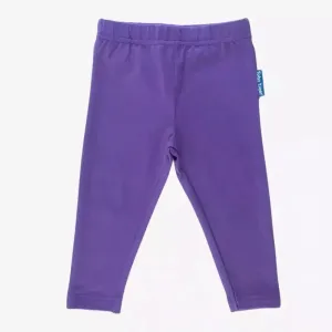 Purple Basic Leggings