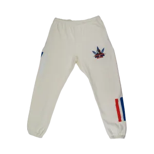 RAB Logo Sweat Pants  - White