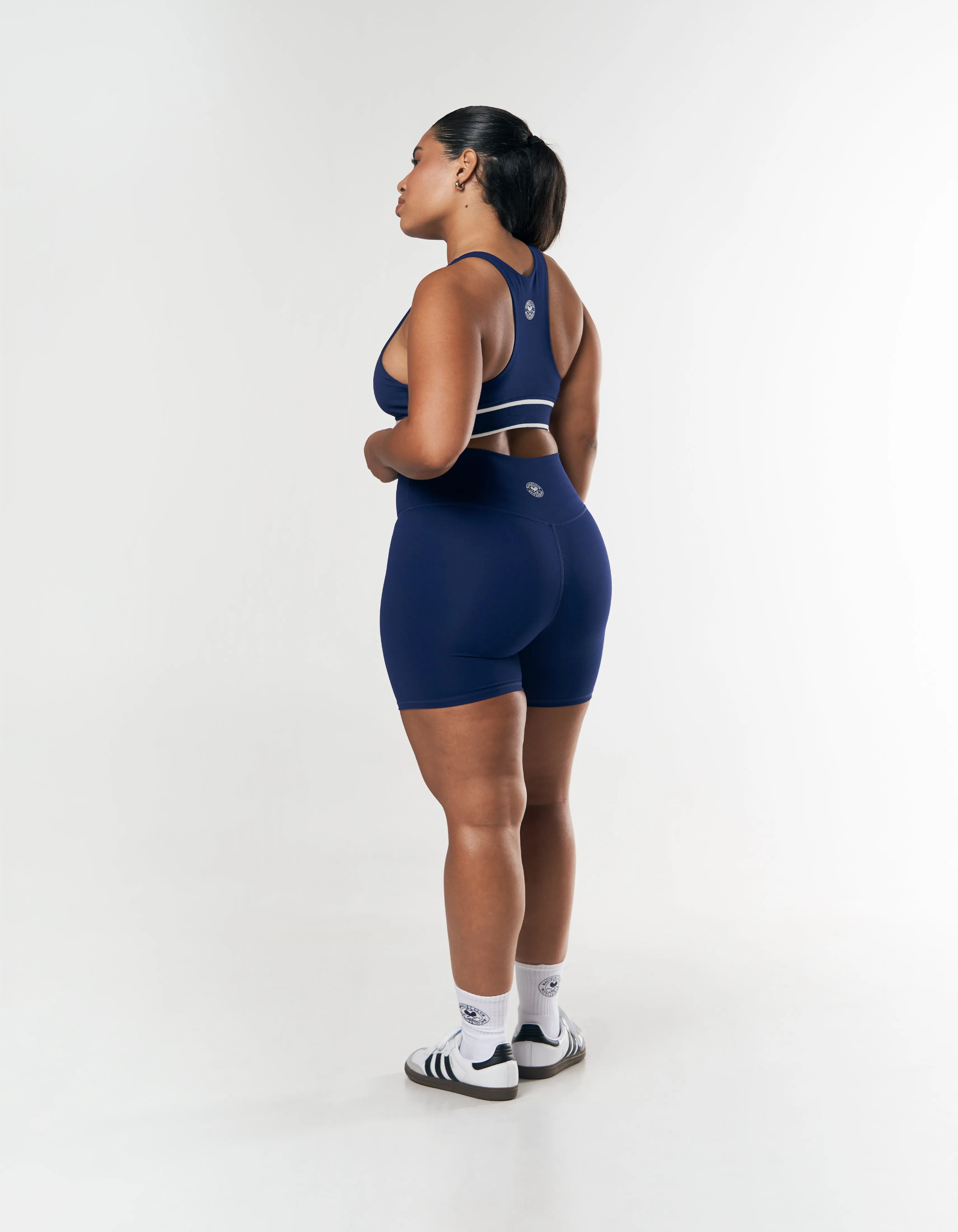 Racquet Club Band Tank - Navy