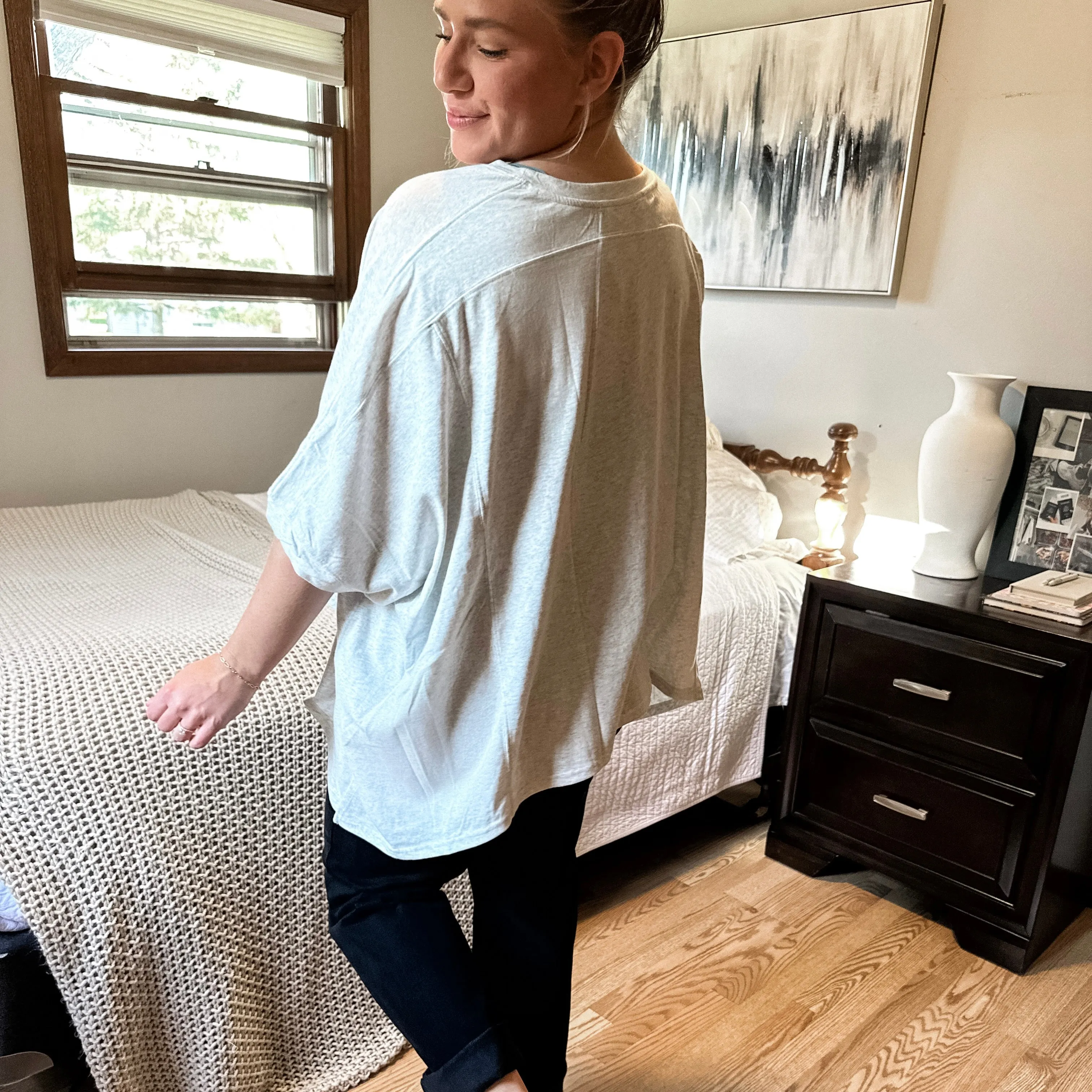 Rainy Day Loose Fit Top