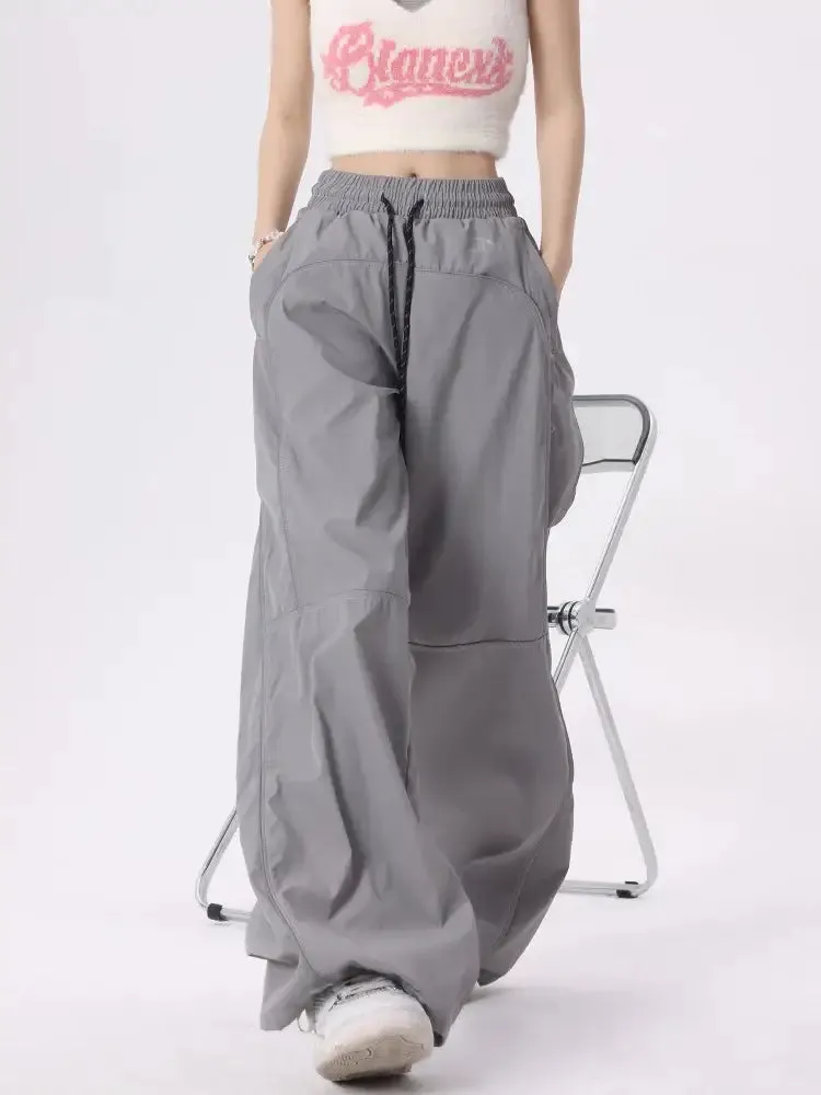 Reflective Parachute Pants