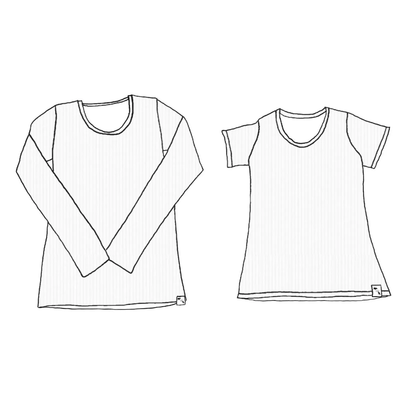 RIB KNIT - Ladies' Essential tee