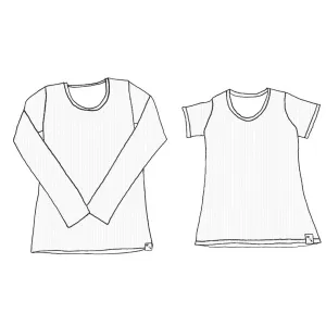 RIB KNIT - Ladies' Essential tee