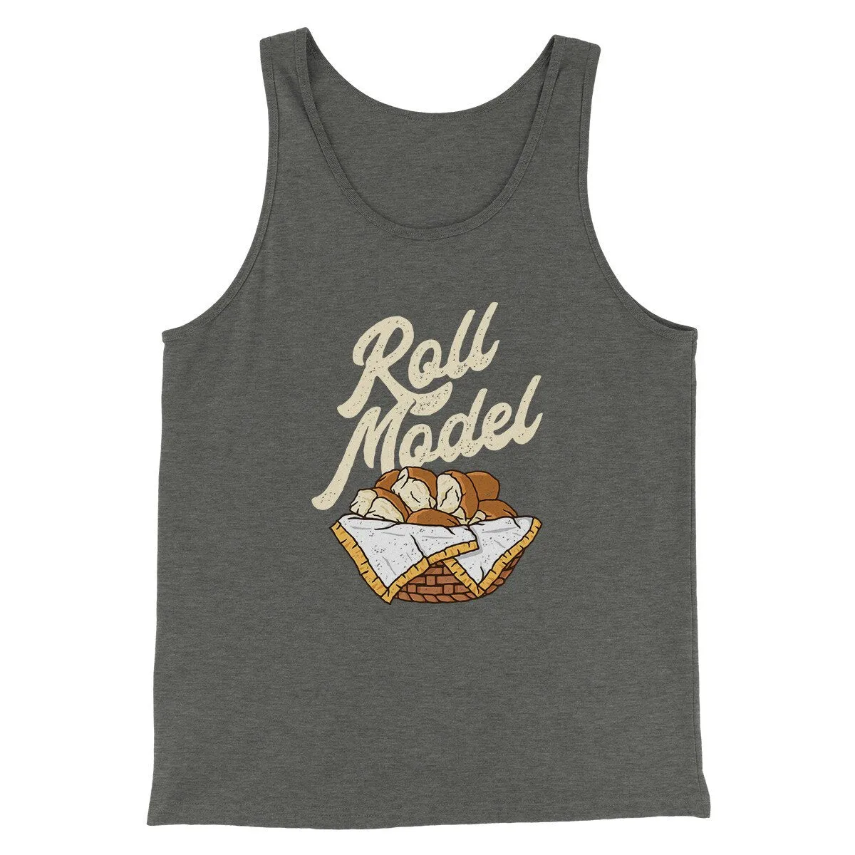Roll Model Funny Thanksgiving Men/Unisex Tank Top