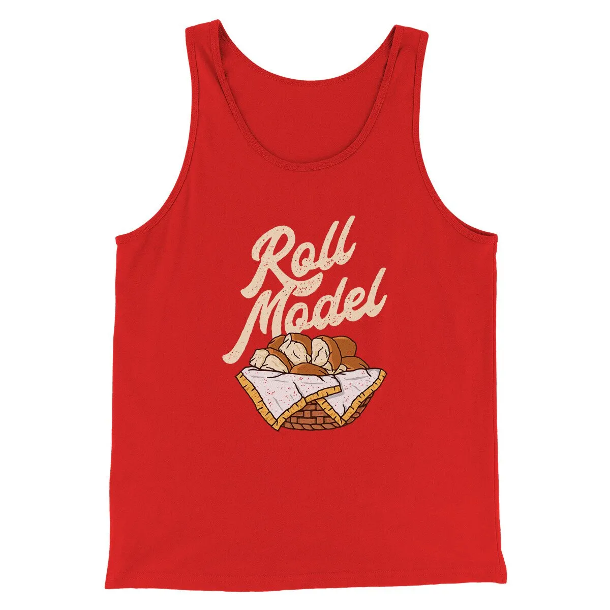 Roll Model Funny Thanksgiving Men/Unisex Tank Top