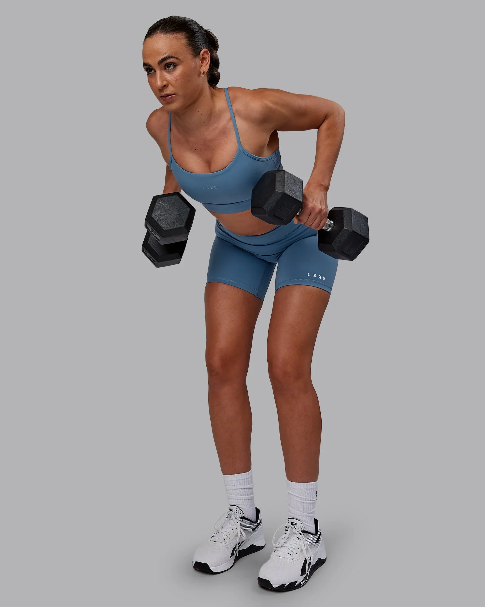 RXD Low Waist Mid Short Tights - Elemental Blue